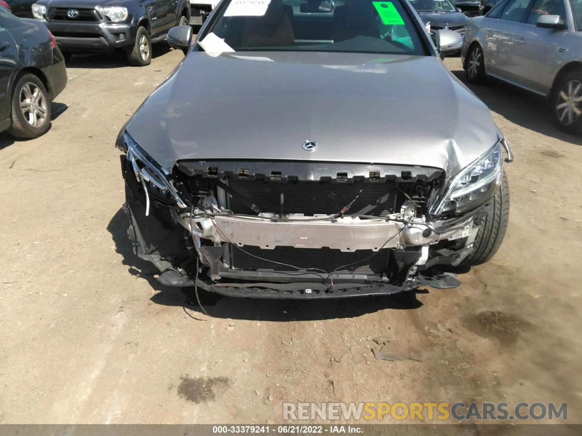 6 fotografías del automóvil dañado W1KWJ8EB5LG035201 MERCEDES-BENZ C-CLASS 2020