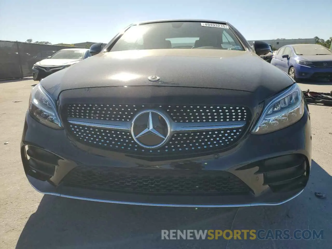 5 fotografías del automóvil dañado W1KWK8EB2LG010981 MERCEDES-BENZ C-CLASS 2020