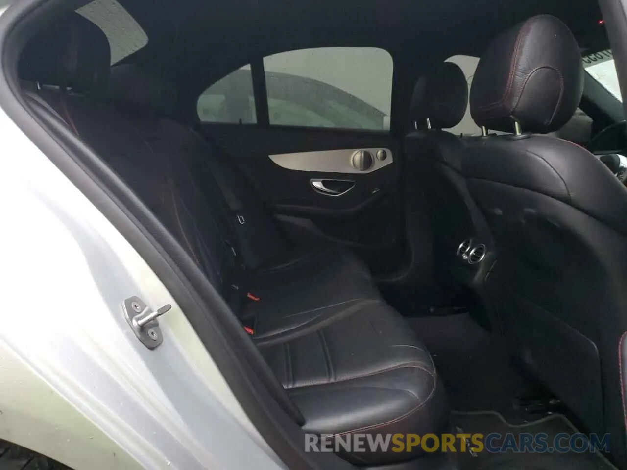 10 fotografías del automóvil dañado WDDWF6EB1LR562596 MERCEDES-BENZ C-CLASS 2020