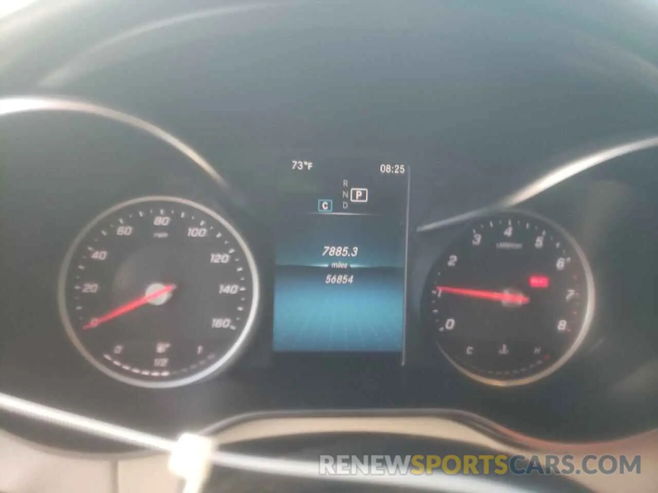 9 fotografías del automóvil dañado WDDWF8DB2LR549076 MERCEDES-BENZ C-CLASS 2020
