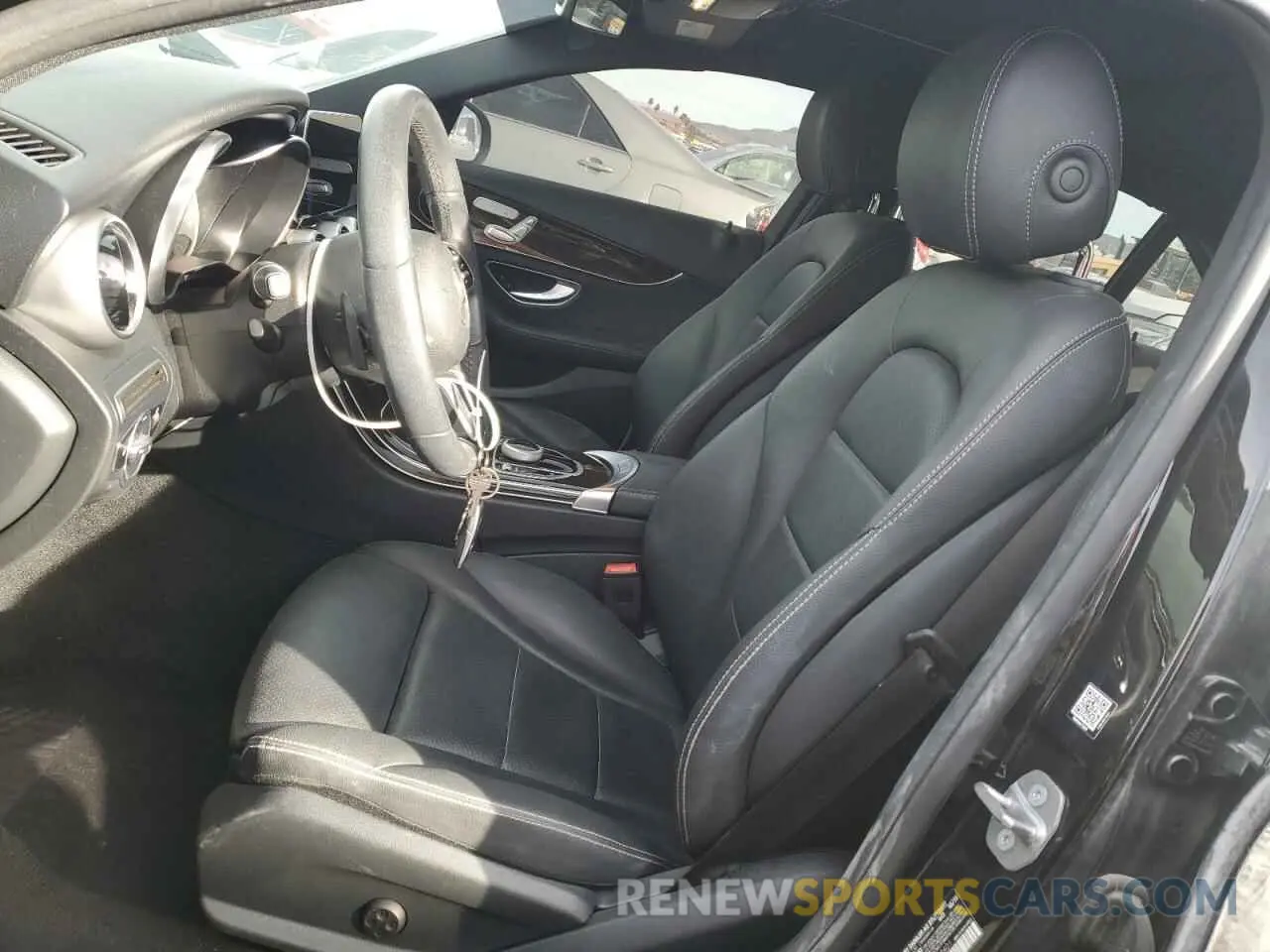 7 fotografías del automóvil dañado WDDWF8DB2LR563401 MERCEDES-BENZ C-CLASS 2020