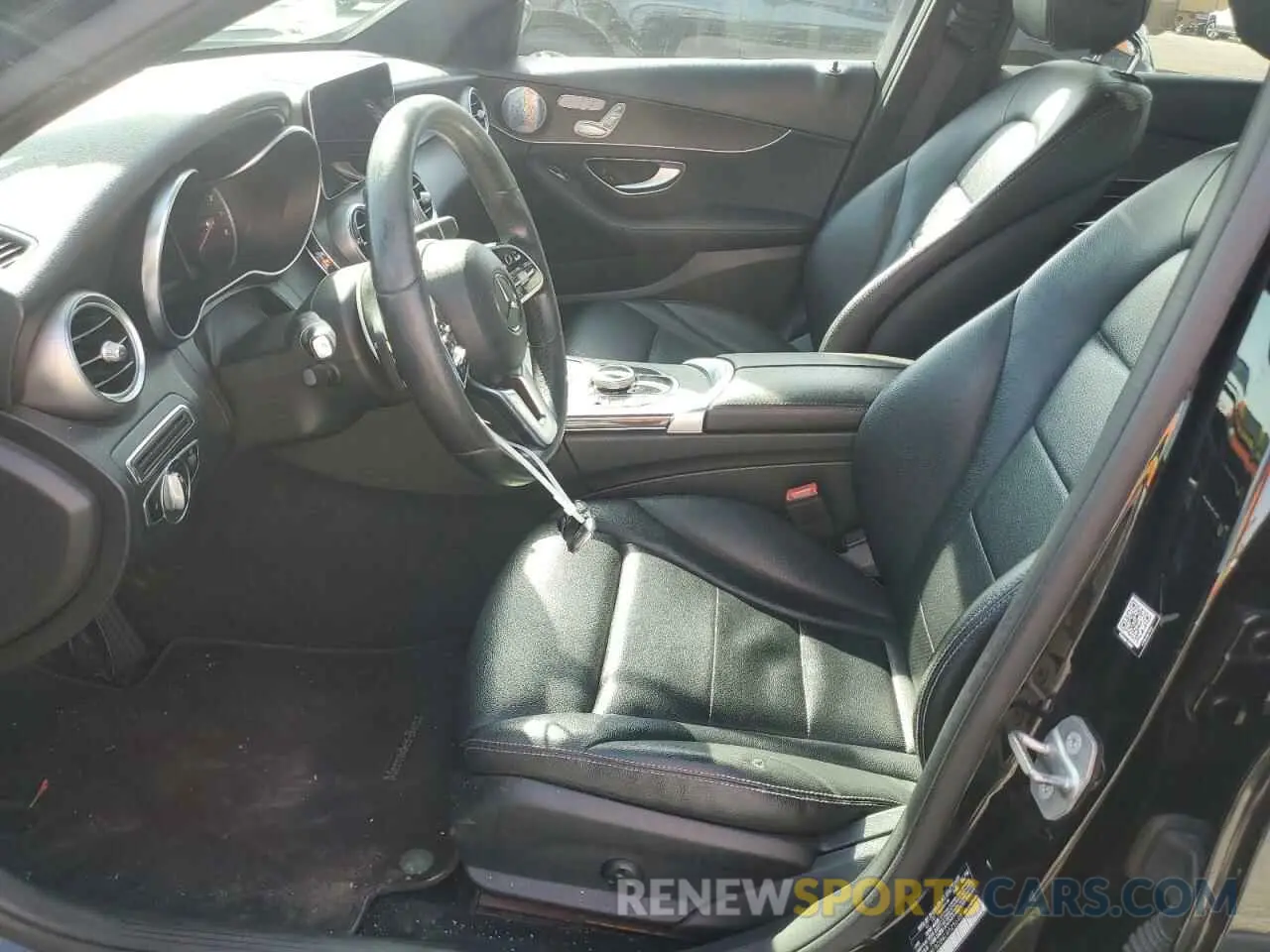 7 fotografías del automóvil dañado WDDWF8DB4LR525698 MERCEDES-BENZ C-CLASS 2020