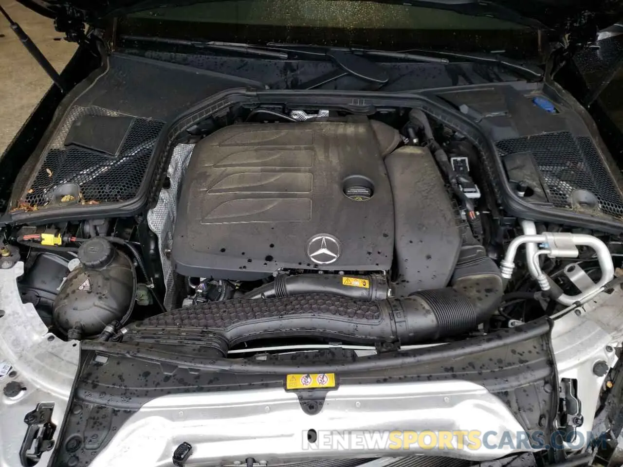 7 fotografías del automóvil dañado WDDWF8DB5LR540291 MERCEDES-BENZ C-CLASS 2020