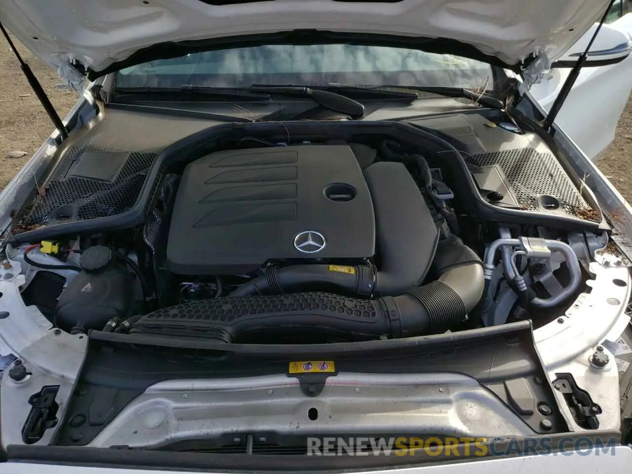 7 fotografías del automóvil dañado WDDWF8DB6LR550909 MERCEDES-BENZ C-CLASS 2020