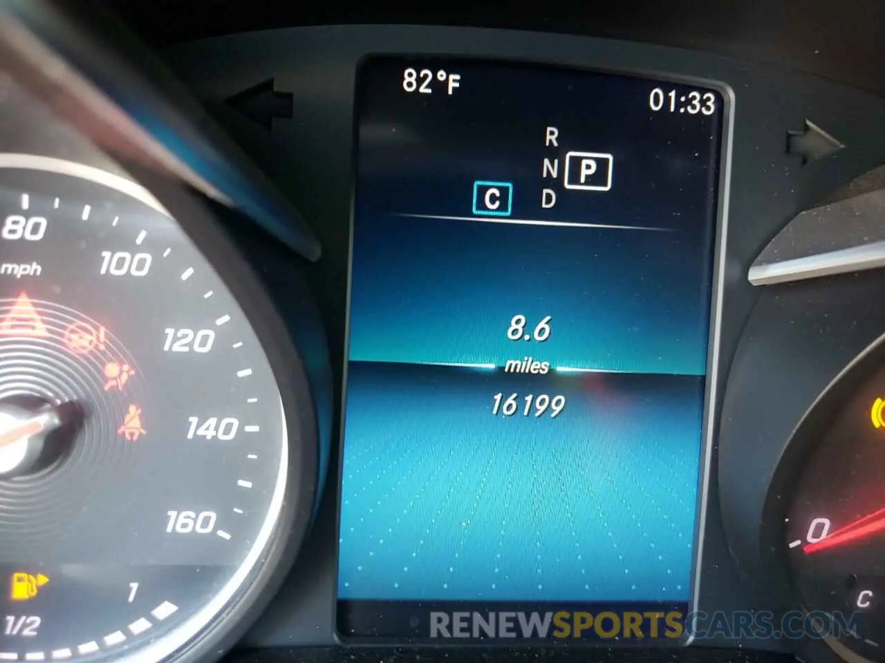 8 fotografías del automóvil dañado WDDWF8EB1LR542859 MERCEDES-BENZ C-CLASS 2020
