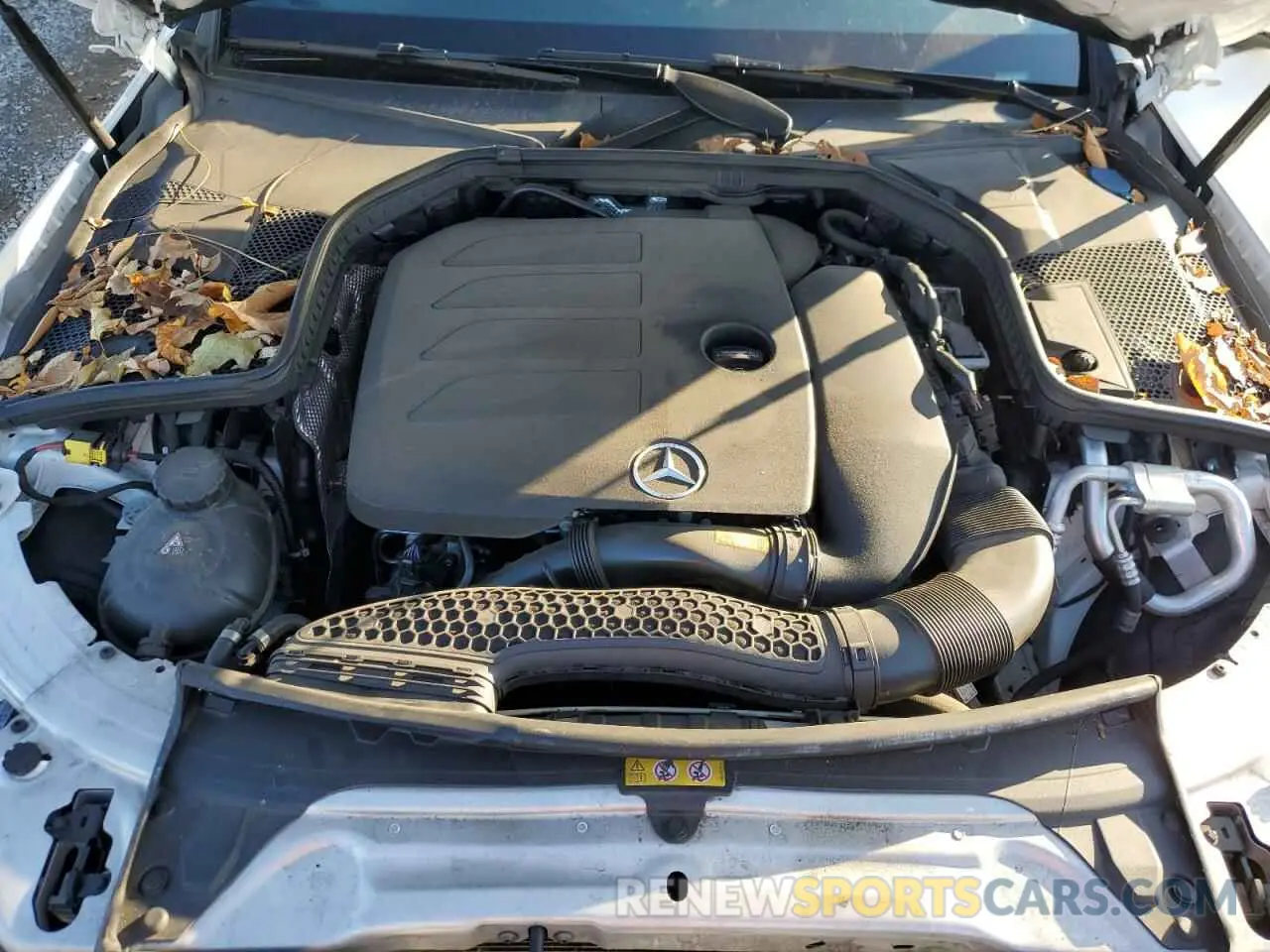 11 fotografías del automóvil dañado WDDWF8EBXLR535764 MERCEDES-BENZ C-CLASS 2020