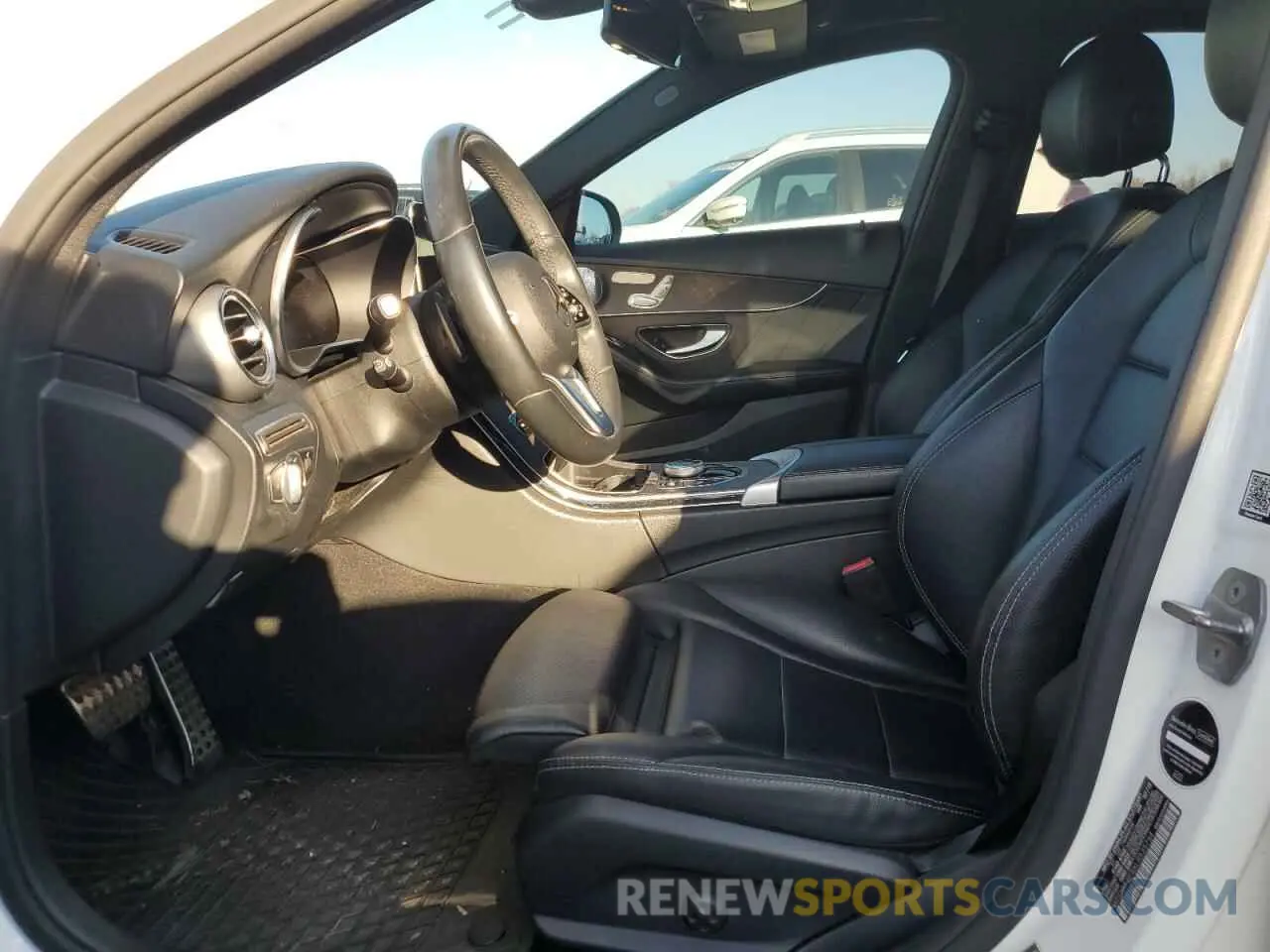 7 fotografías del automóvil dañado WDDWF8EBXLR535764 MERCEDES-BENZ C-CLASS 2020