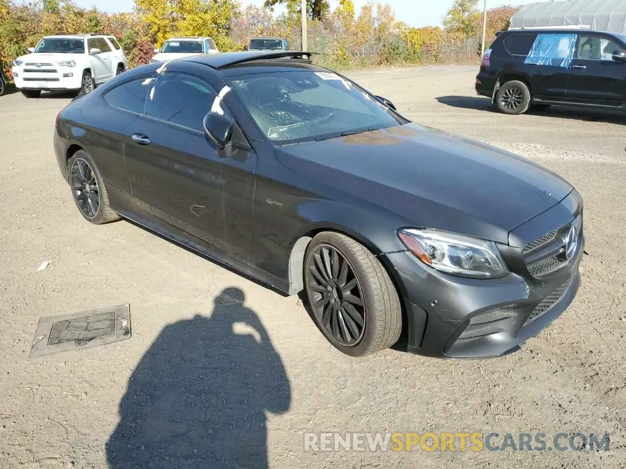 4 fotografías del automóvil dañado WDDWJ6EB4LF948123 MERCEDES-BENZ C-CLASS 2020