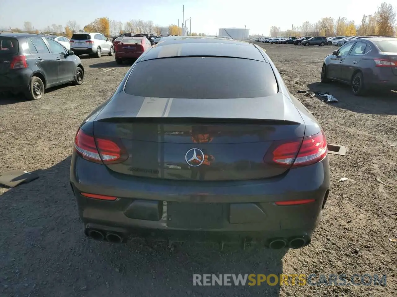 6 fotografías del automóvil dañado WDDWJ6EB4LF948123 MERCEDES-BENZ C-CLASS 2020