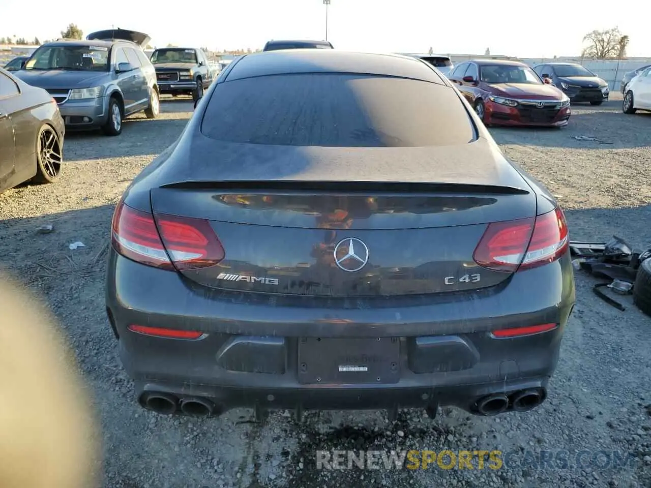 6 fotografías del automóvil dañado WDDWJ6EB9LF976144 MERCEDES-BENZ C-CLASS 2020