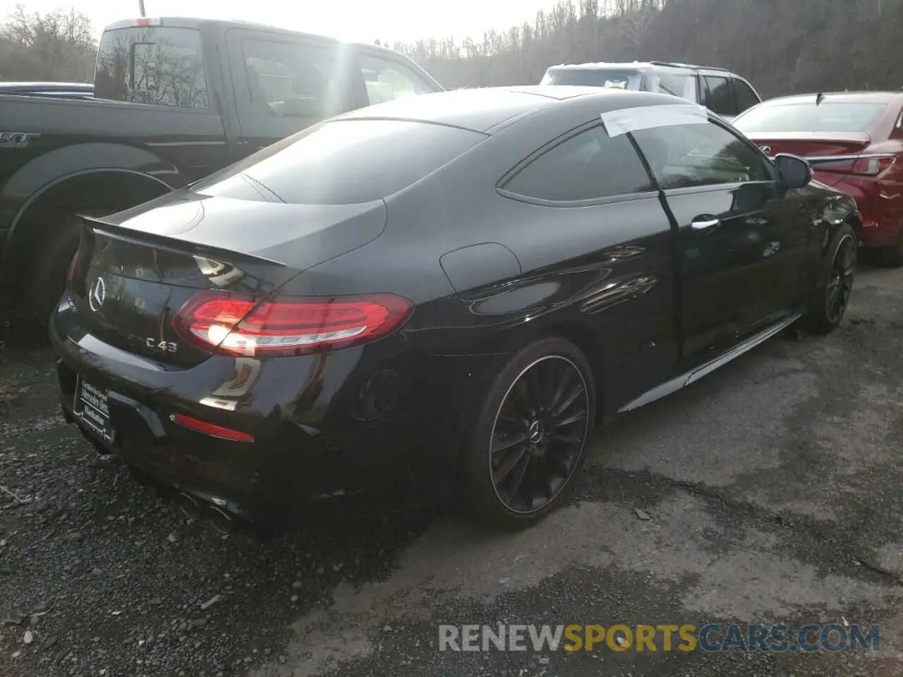4 fotografías del automóvil dañado WDDWJ6EBXLF959028 MERCEDES-BENZ C-CLASS 2020