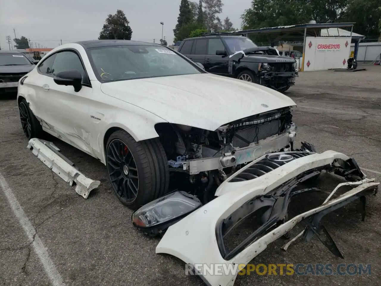 1 fotografías del automóvil dañado WDDWJ8HB5LF955752 MERCEDES-BENZ C-CLASS 2020