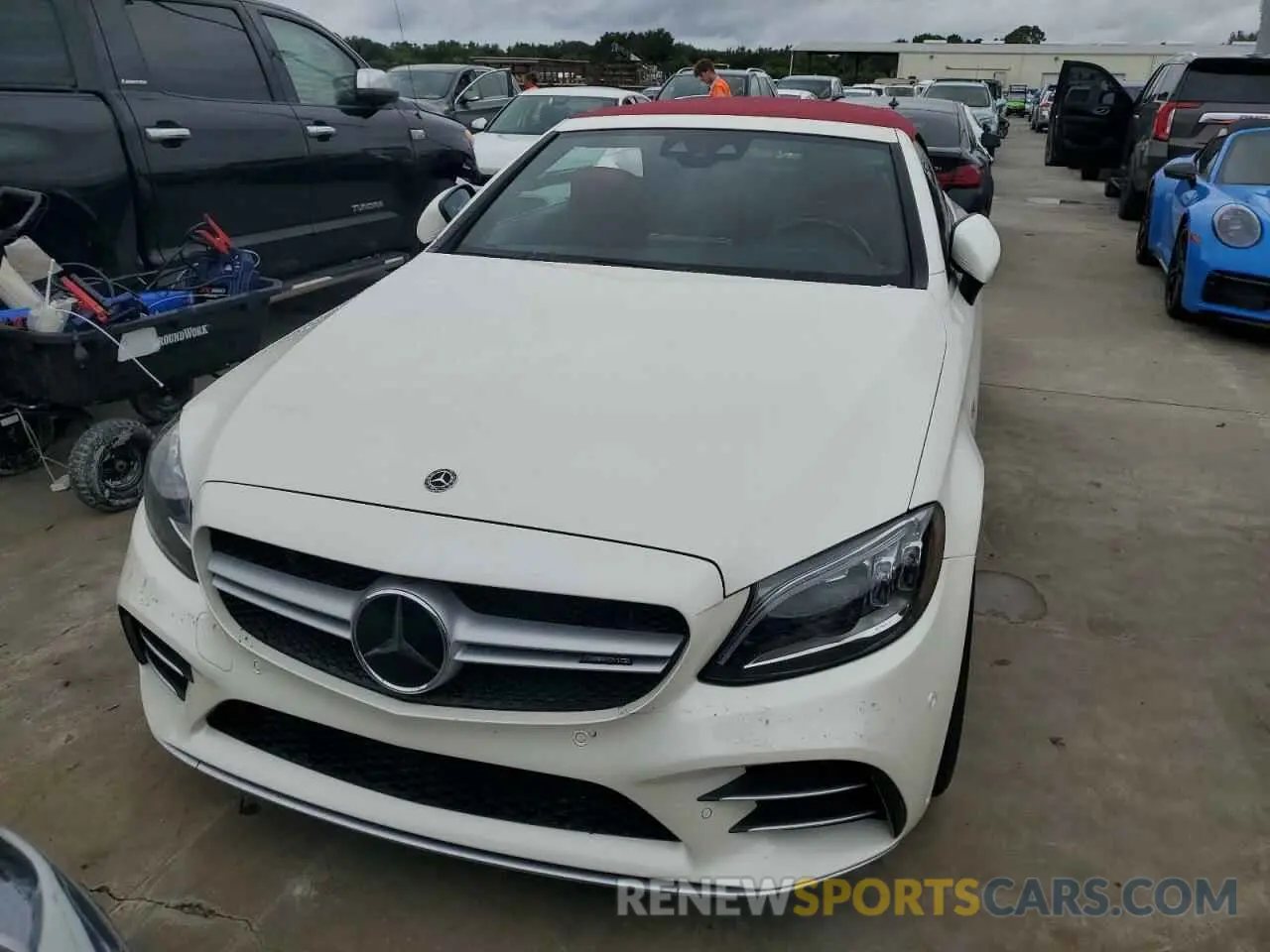 5 fotografías del automóvil dañado WDDWK6EB9LF966842 MERCEDES-BENZ C-CLASS 2020