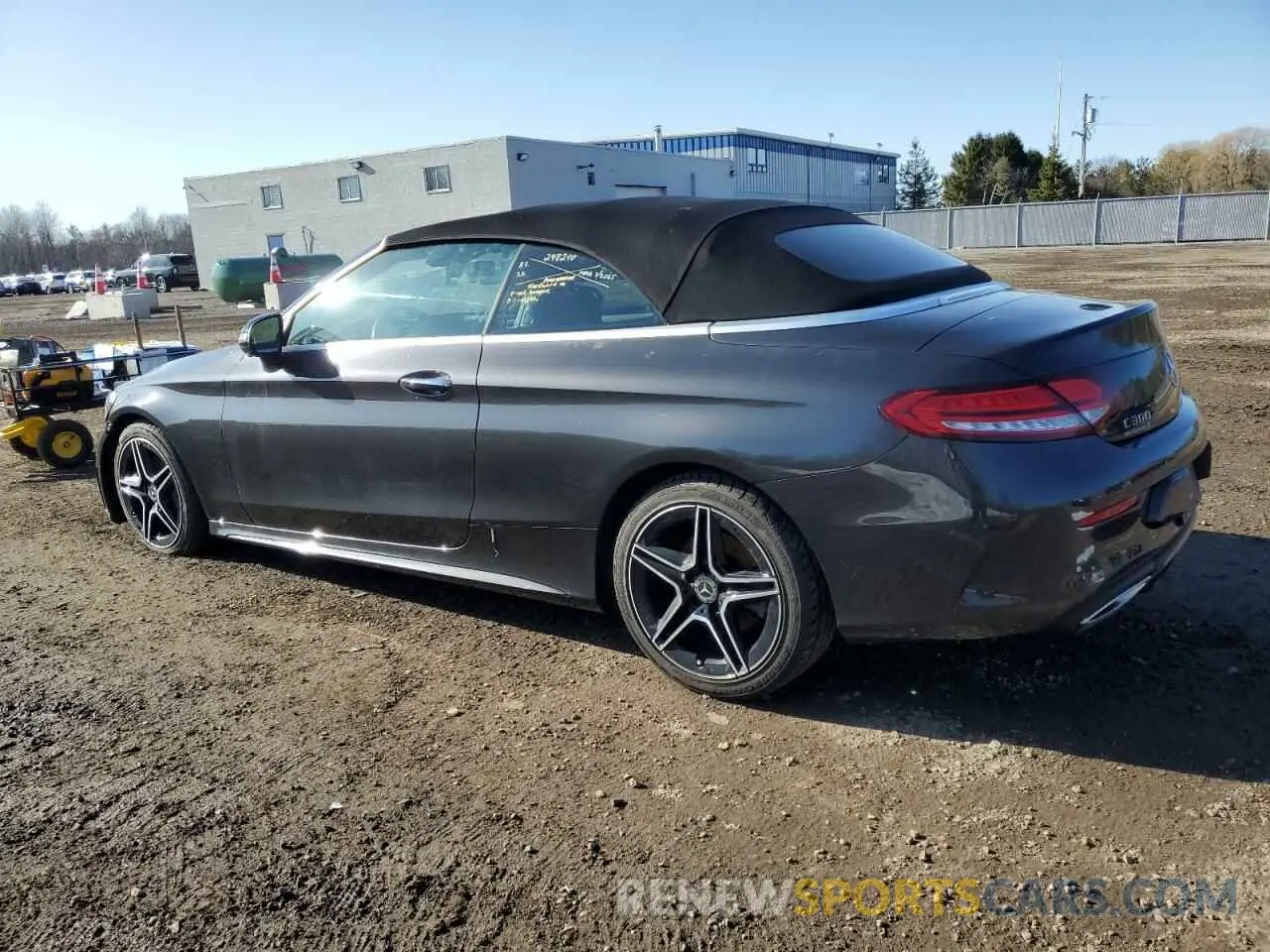 2 fotografías del automóvil dañado WDDWK8EB5LF980829 MERCEDES-BENZ C-CLASS 2020