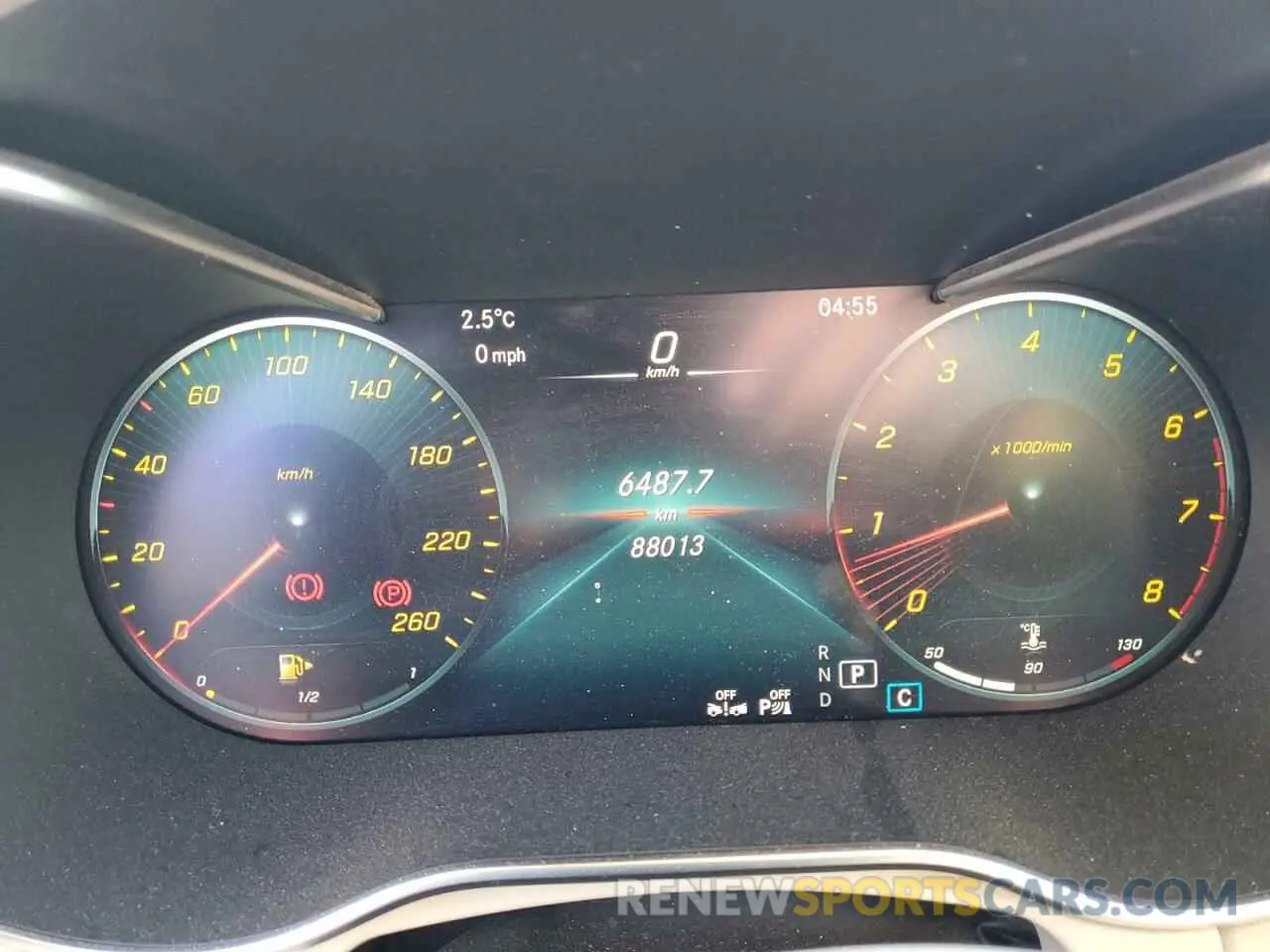 9 fotografías del automóvil dañado WDDWK8EB5LF980829 MERCEDES-BENZ C-CLASS 2020
