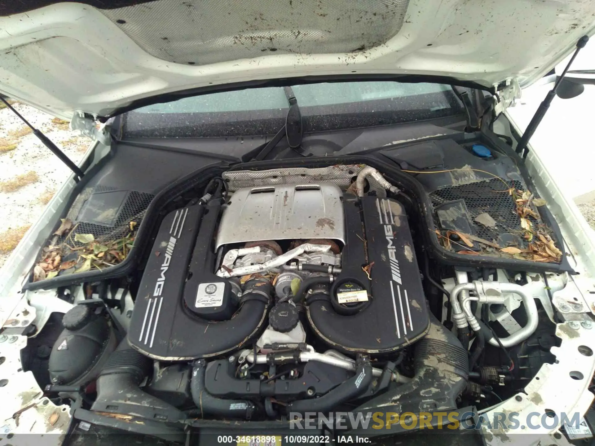 10 fotografías del automóvil dañado WDDWK8HBXLF940998 MERCEDES-BENZ C-CLASS 2020