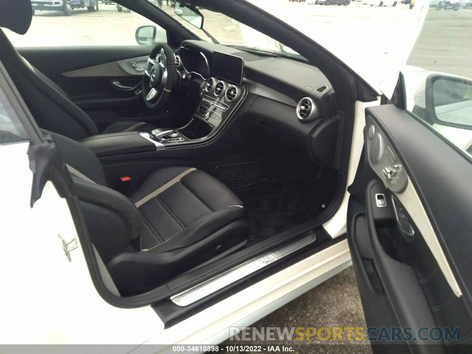 5 fotografías del automóvil dañado WDDWK8HBXLF940998 MERCEDES-BENZ C-CLASS 2020