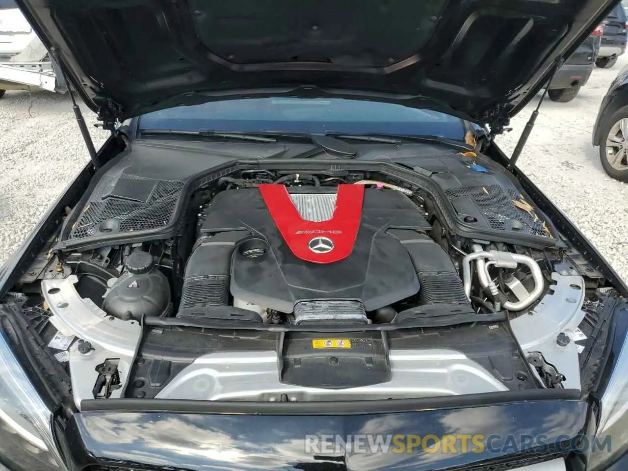 11 fotografías del automóvil dañado W1KWF6EB3MR617003 MERCEDES-BENZ C-CLASS 2021
