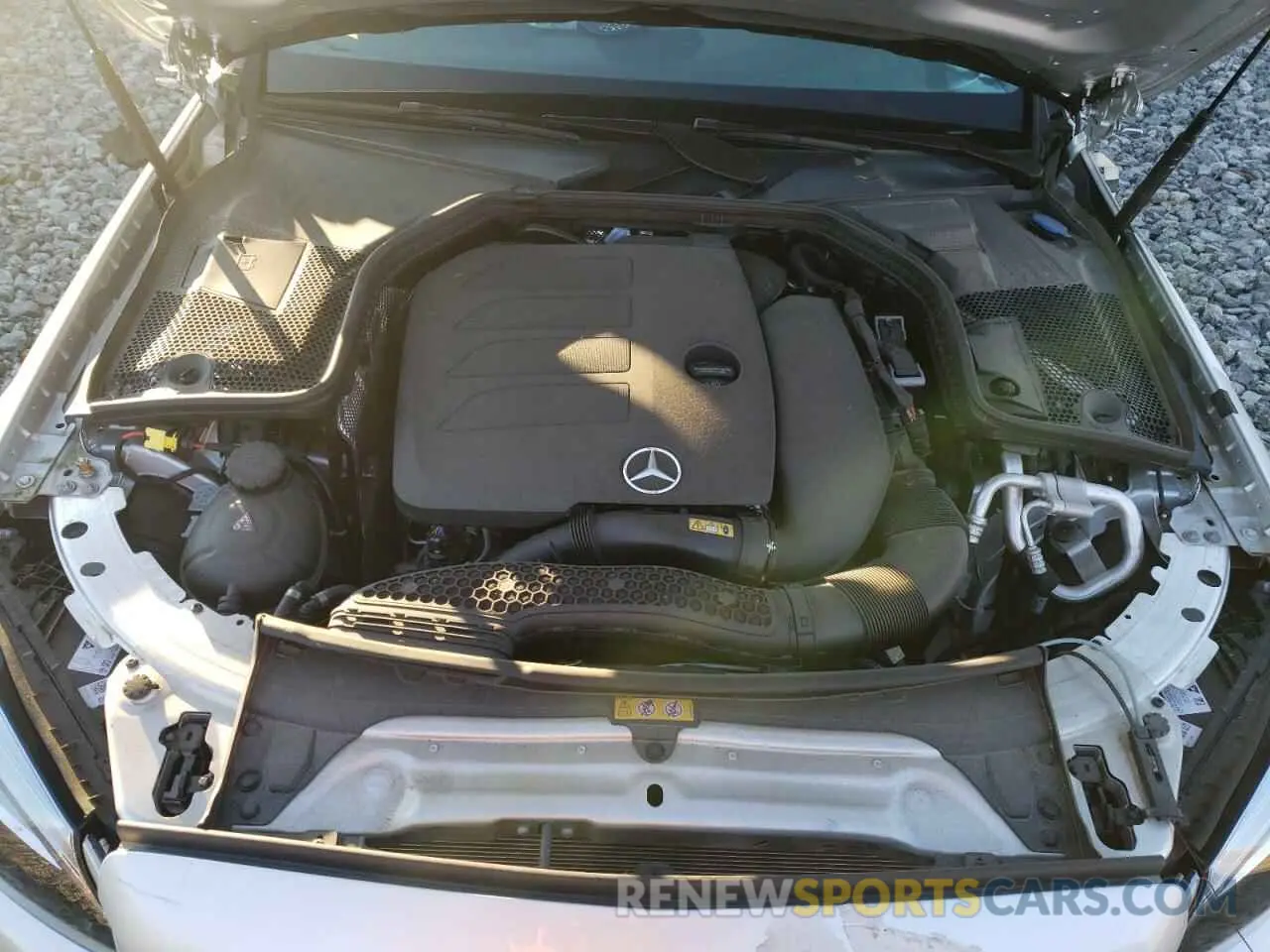 7 fotografías del automóvil dañado W1KWF8DB0MR613651 MERCEDES-BENZ C-CLASS 2021