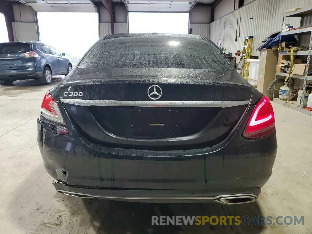 6 fotografías del automóvil dañado W1KWF8DB1MR638560 MERCEDES-BENZ C-CLASS 2021
