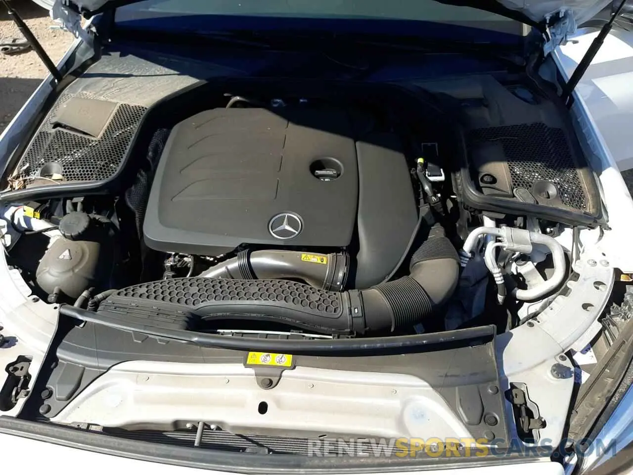 7 fotografías del automóvil dañado W1KWF8DB2MR646683 MERCEDES-BENZ C-CLASS 2021