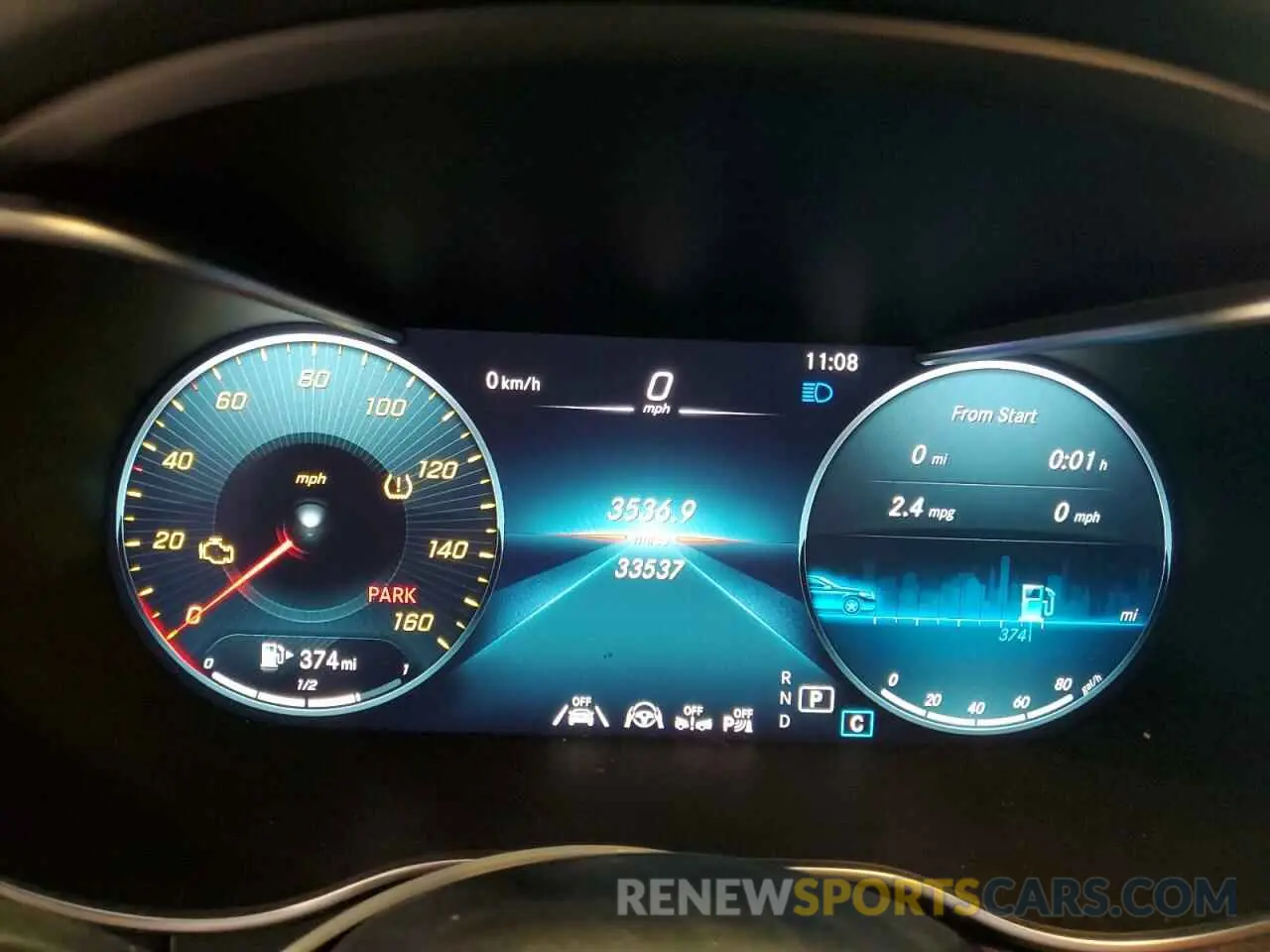 9 fotografías del automóvil dañado W1KWF8DB3MR638950 MERCEDES-BENZ C-CLASS 2021