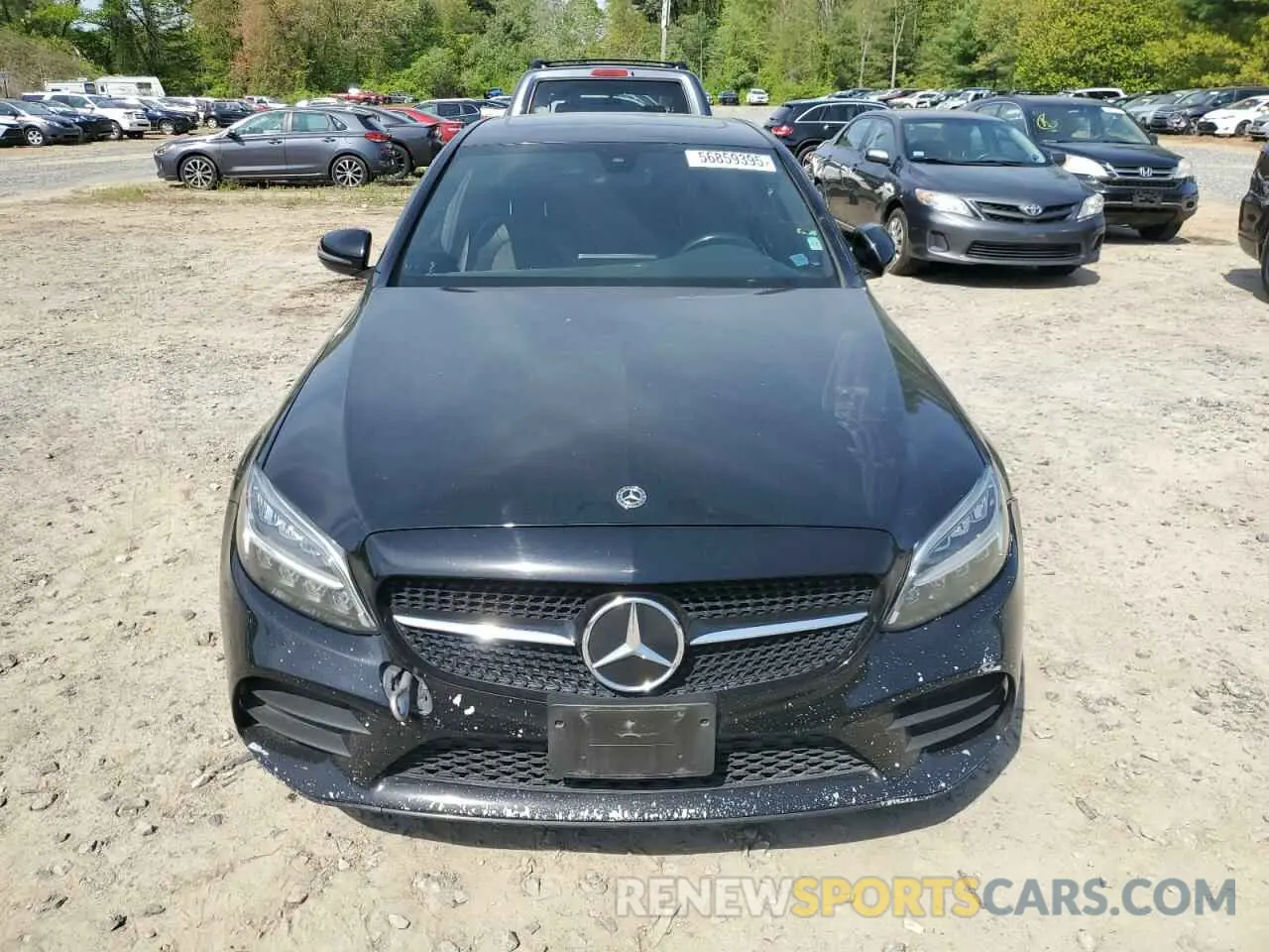 5 fotografías del automóvil dañado W1KWF8DB4MR630629 MERCEDES-BENZ C-CLASS 2021