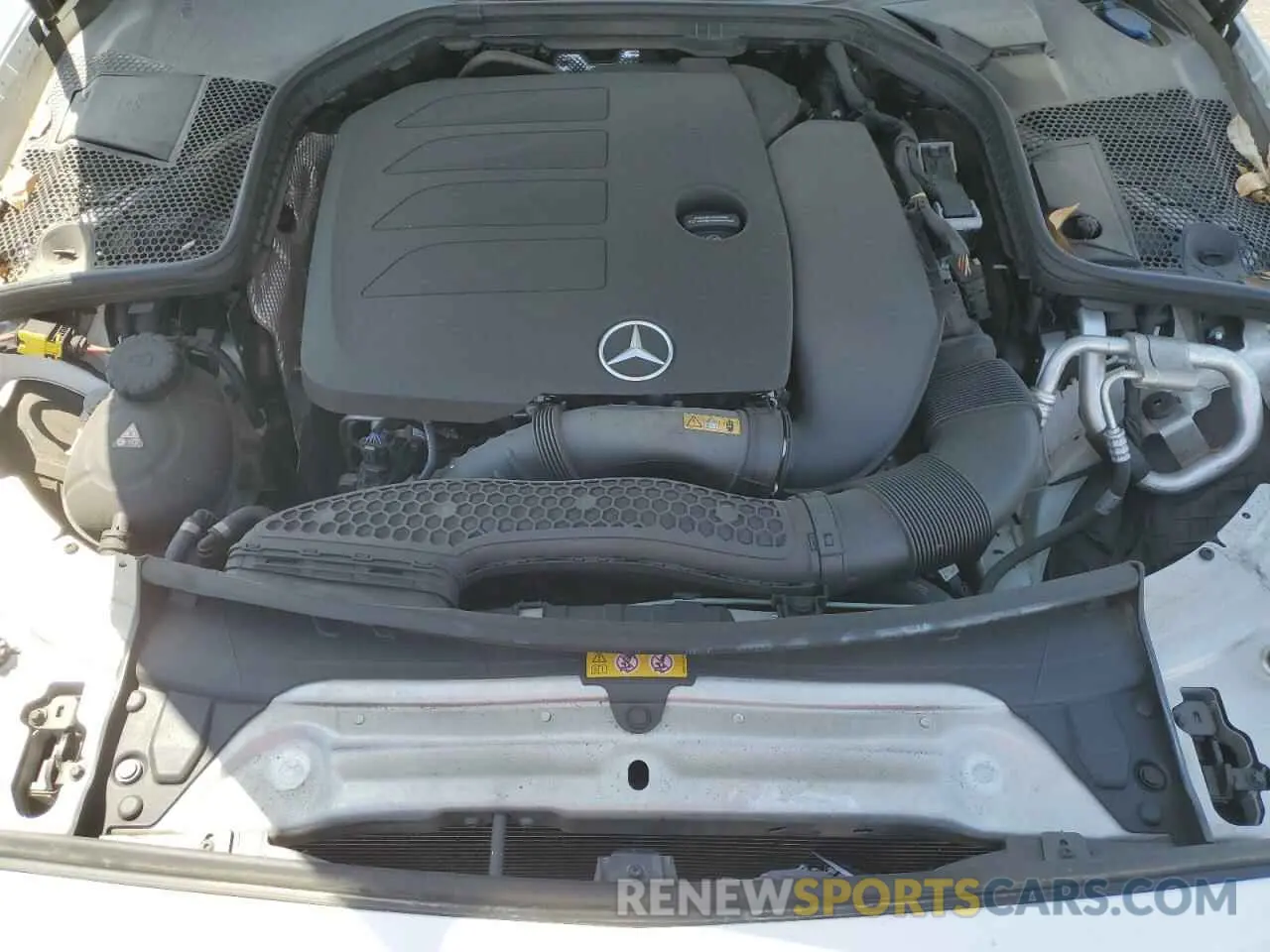 11 fotografías del automóvil dañado W1KWF8DB5MR626928 MERCEDES-BENZ C-CLASS 2021