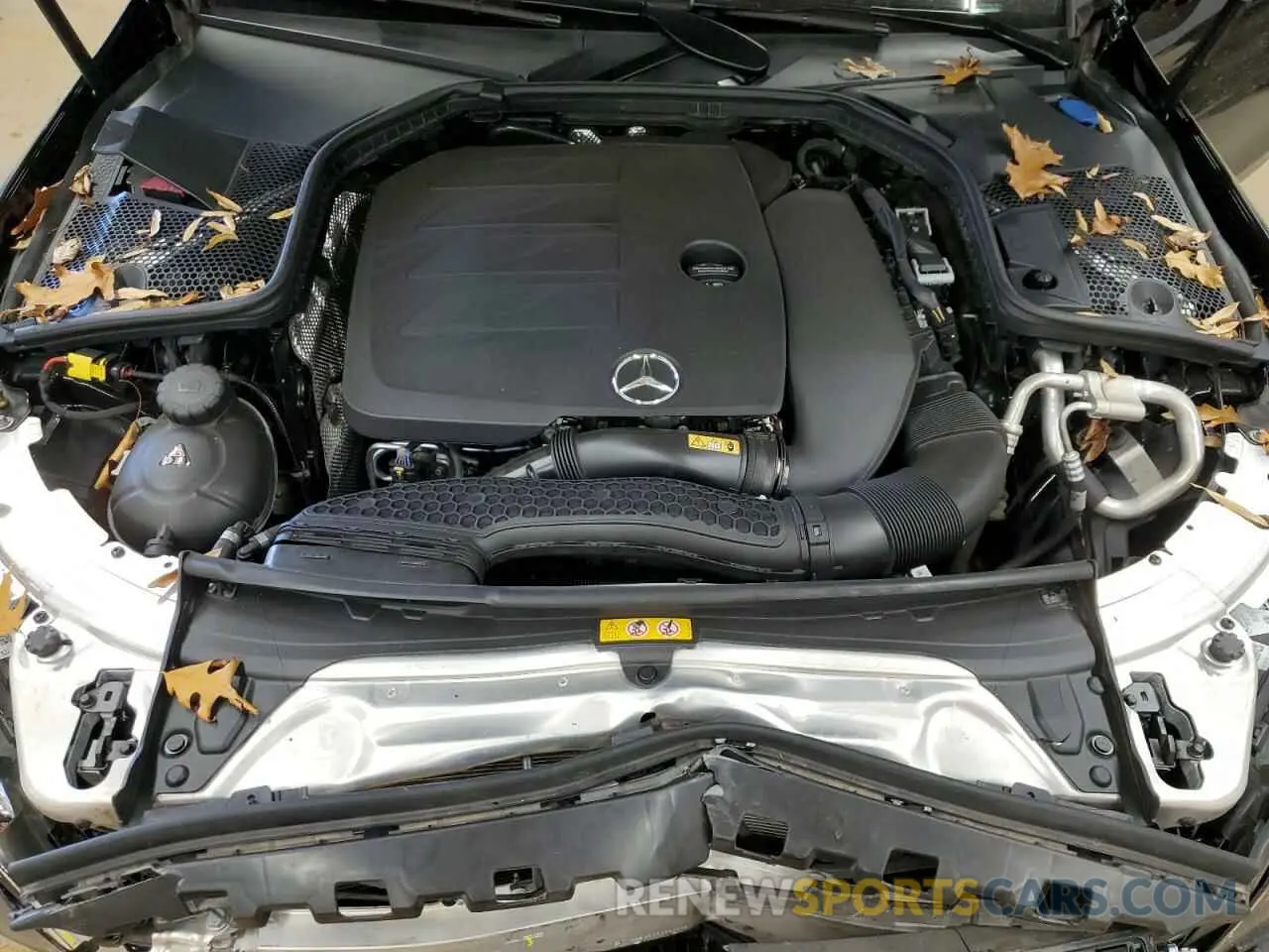 11 fotografías del automóvil dañado W1KWF8DB7MR626204 MERCEDES-BENZ C-CLASS 2021