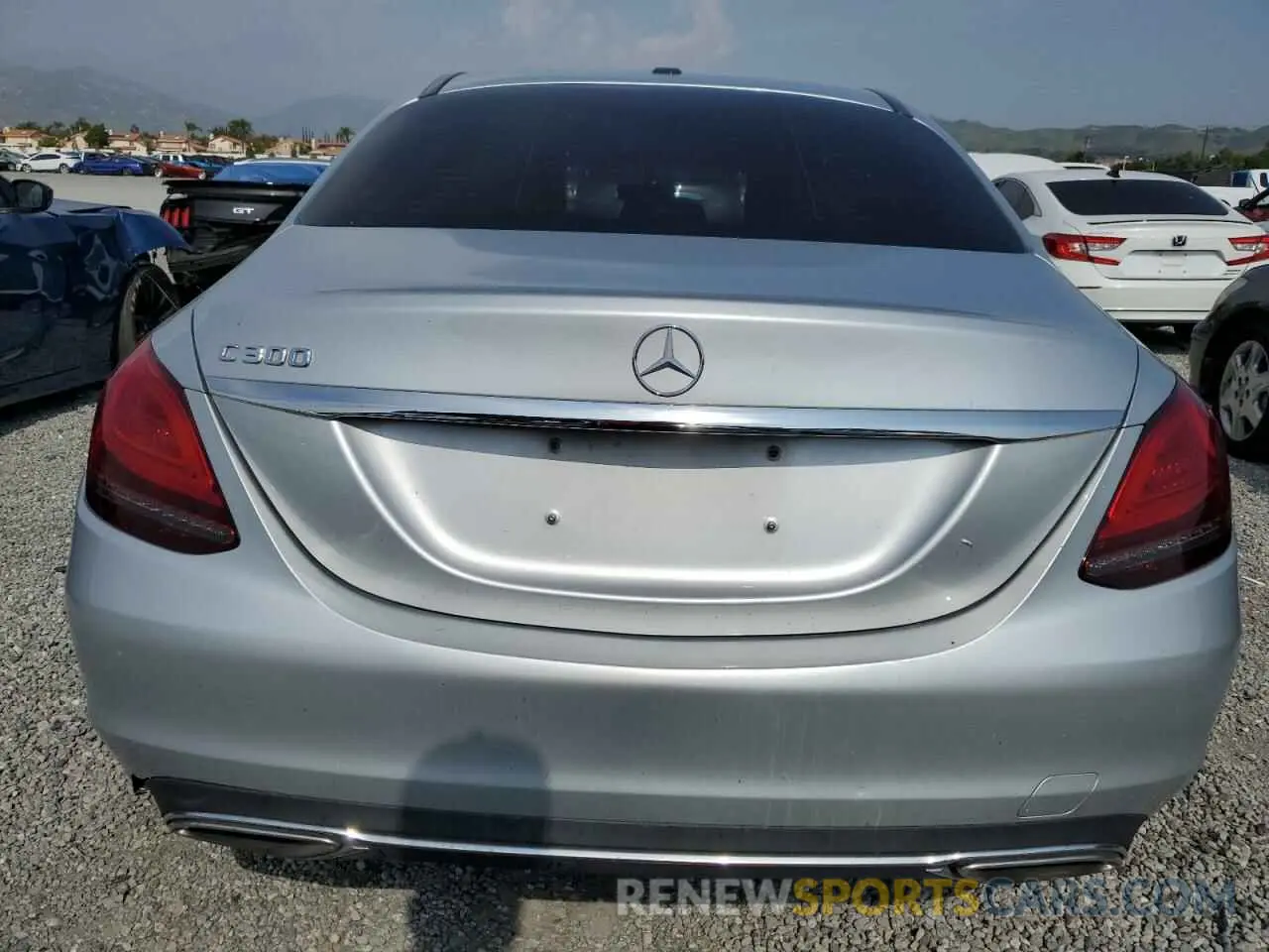 6 fotografías del automóvil dañado W1KWF8DB8MR638345 MERCEDES-BENZ C-CLASS 2021