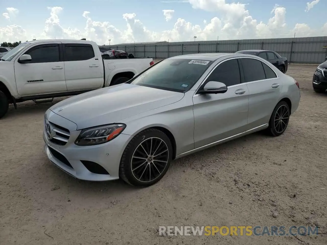 1 fotografías del automóvil dañado W1KWF8DBXMR615391 MERCEDES-BENZ C-CLASS 2021