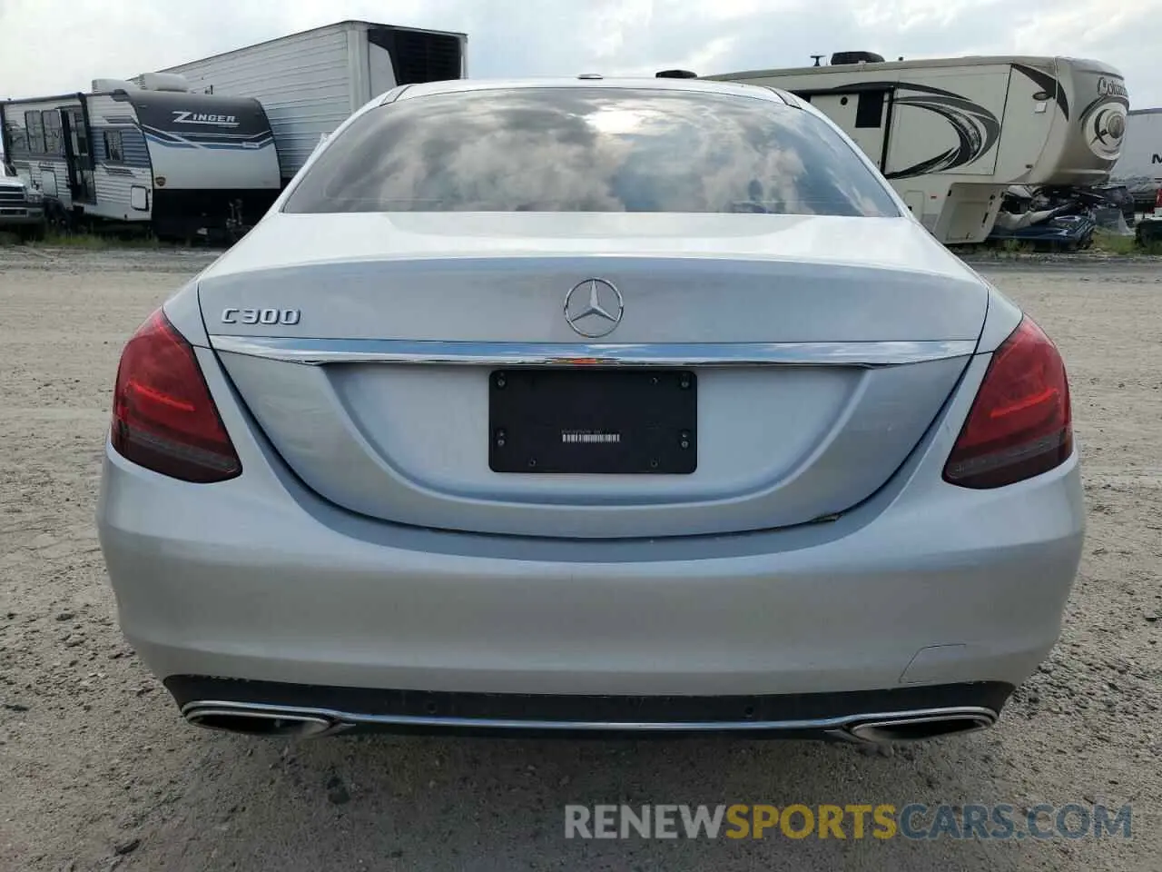 6 fotografías del automóvil dañado W1KWF8DBXMR615391 MERCEDES-BENZ C-CLASS 2021