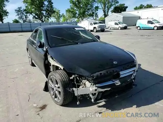 11 fotografías del automóvil dañado W1KWF8DBXMR629713 MERCEDES-BENZ C-CLASS 2021