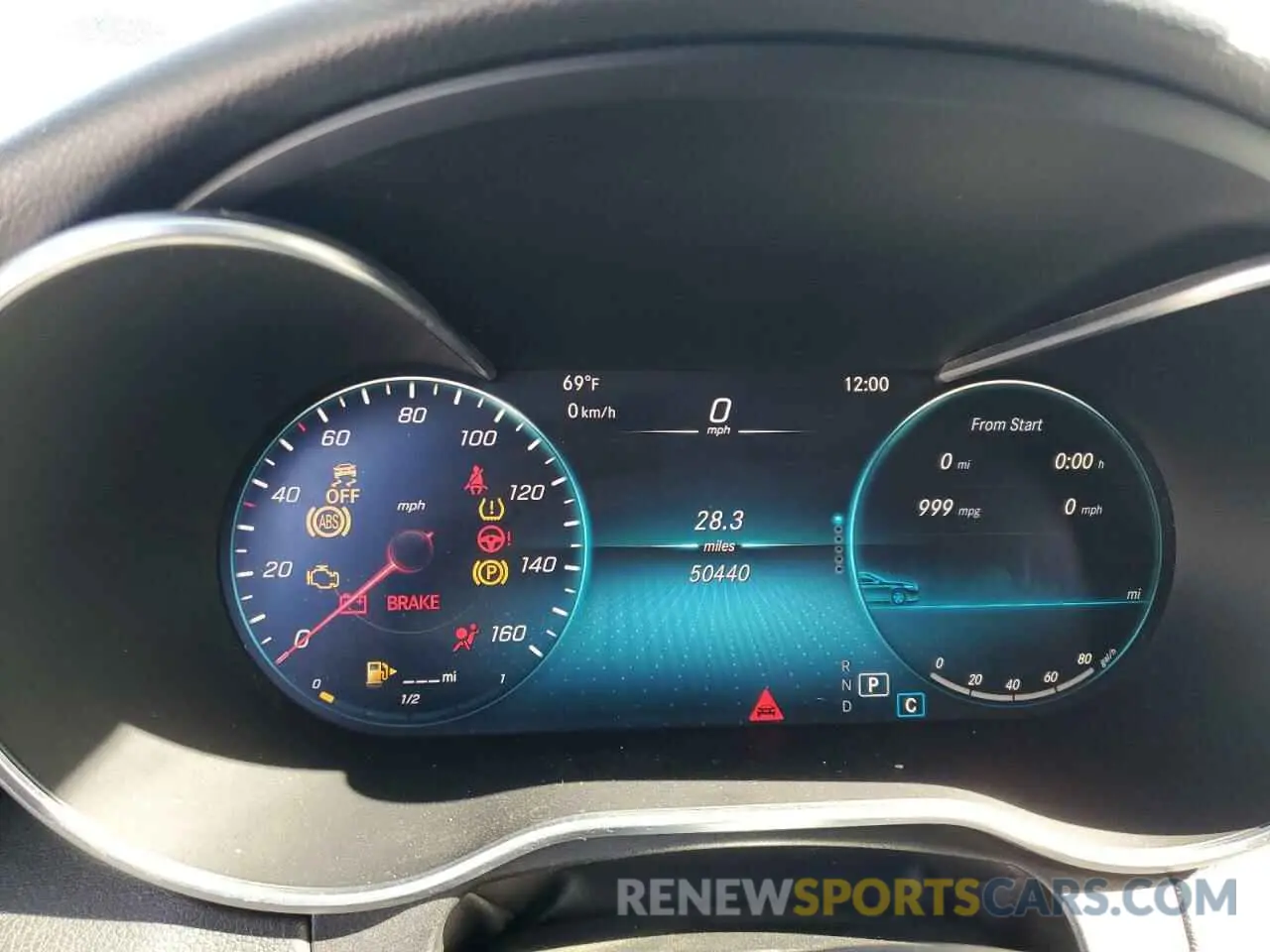 9 fotografías del automóvil dañado W1KWF8DBXMR629713 MERCEDES-BENZ C-CLASS 2021