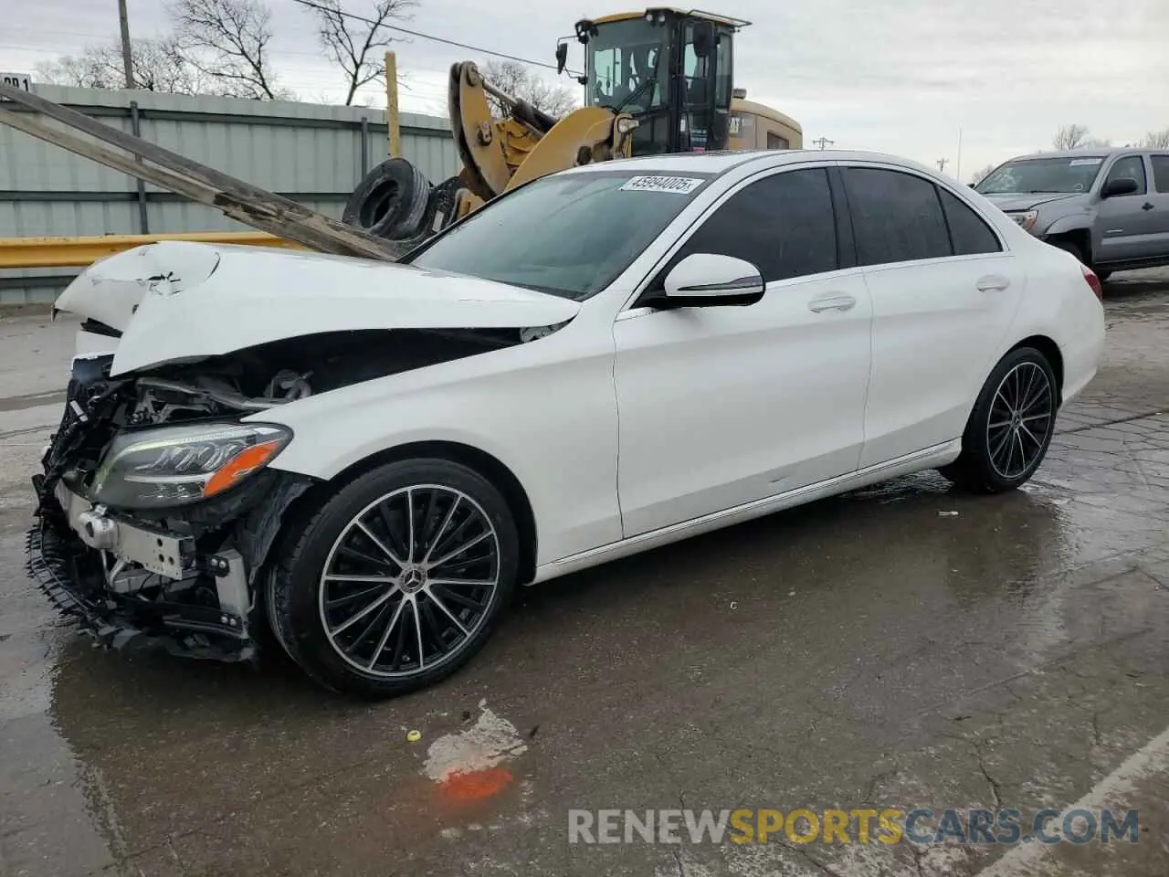 1 fotografías del automóvil dañado W1KWF8DBXMR647273 MERCEDES-BENZ C-CLASS 2021