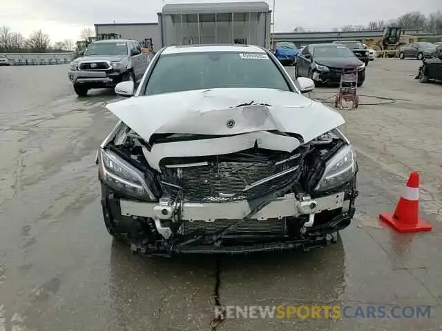 14 fotografías del automóvil dañado W1KWF8DBXMR647273 MERCEDES-BENZ C-CLASS 2021