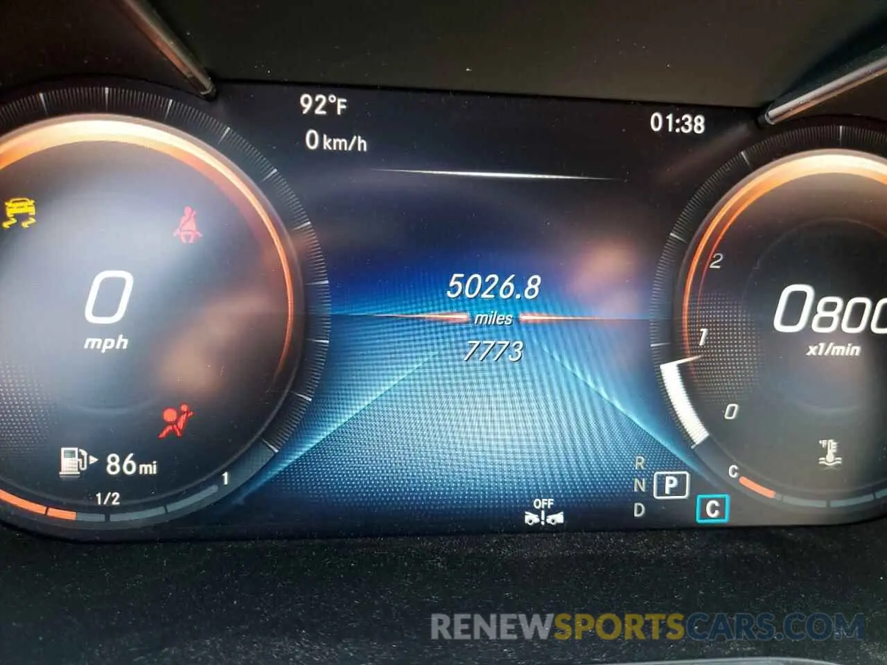 8 fotografías del automóvil dañado W1KWF8EB1MR608702 MERCEDES-BENZ C-CLASS 2021