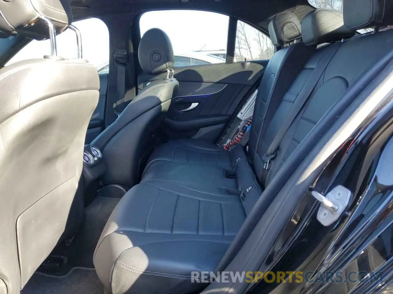 10 fotografías del automóvil dañado W1KWF8EB3MR653544 MERCEDES-BENZ C-CLASS 2021