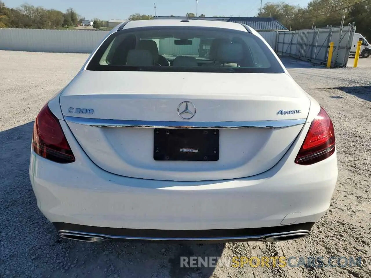 6 fotografías del automóvil dañado W1KWF8EB5MR630170 MERCEDES-BENZ C-CLASS 2021
