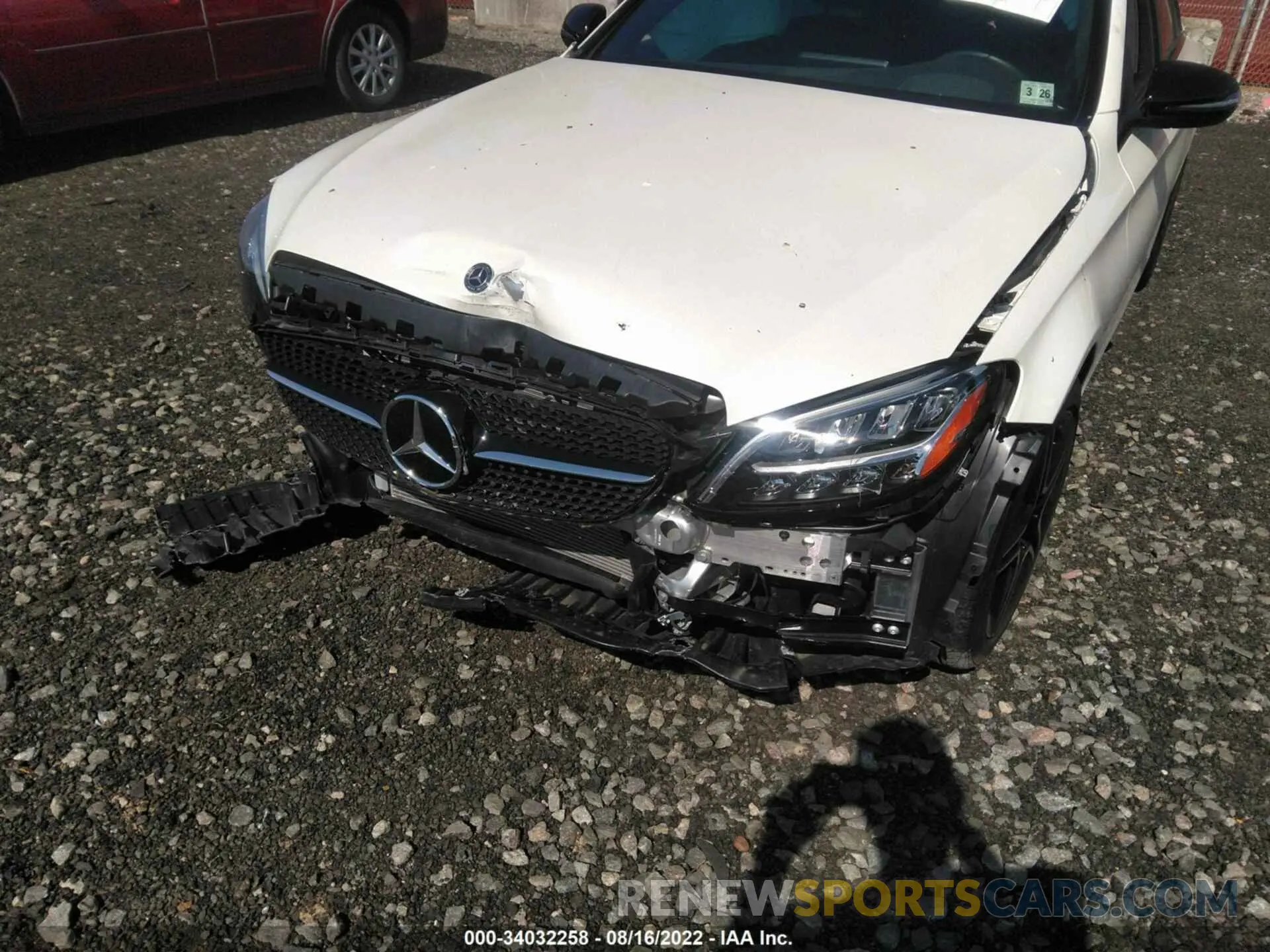 6 fotografías del automóvil dañado W1KWF8EB7MR623060 MERCEDES-BENZ C-CLASS 2021