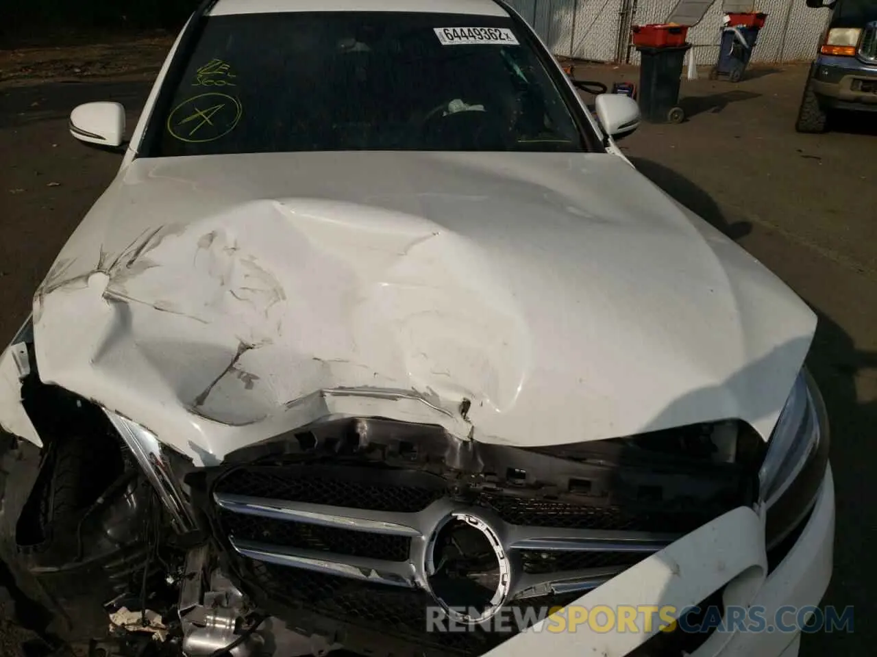 7 fotografías del automóvil dañado W1KWF8EB8MR636755 MERCEDES-BENZ C-CLASS 2021