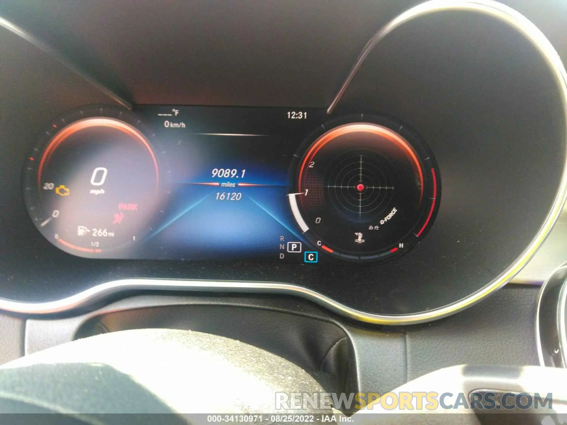 7 fotografías del automóvil dañado W1KWF8EB9MR625800 MERCEDES-BENZ C-CLASS 2021