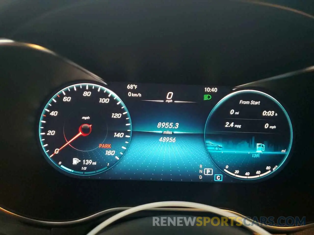 9 fotografías del automóvil dañado W1KWF8EBXMR636515 MERCEDES-BENZ C-CLASS 2021