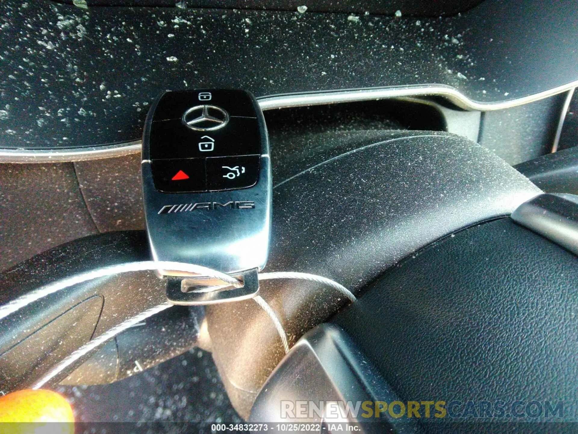 11 fotografías del automóvil dañado W1KWF8GB4MR646180 MERCEDES-BENZ C-CLASS 2021