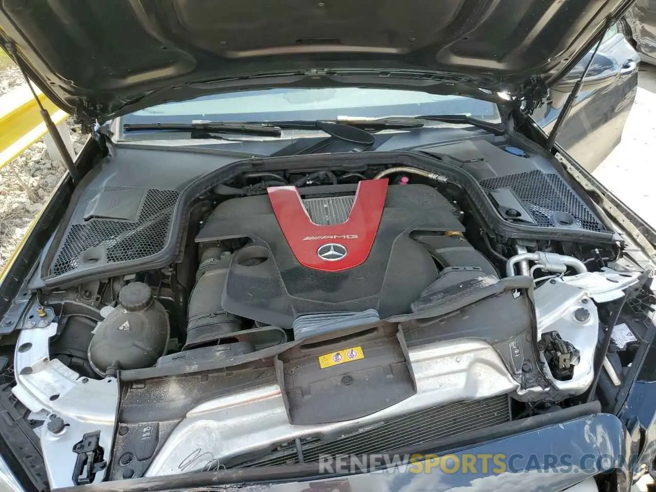 7 fotografías del automóvil dañado W1KWJ6EB2MG068890 MERCEDES-BENZ C-CLASS 2021