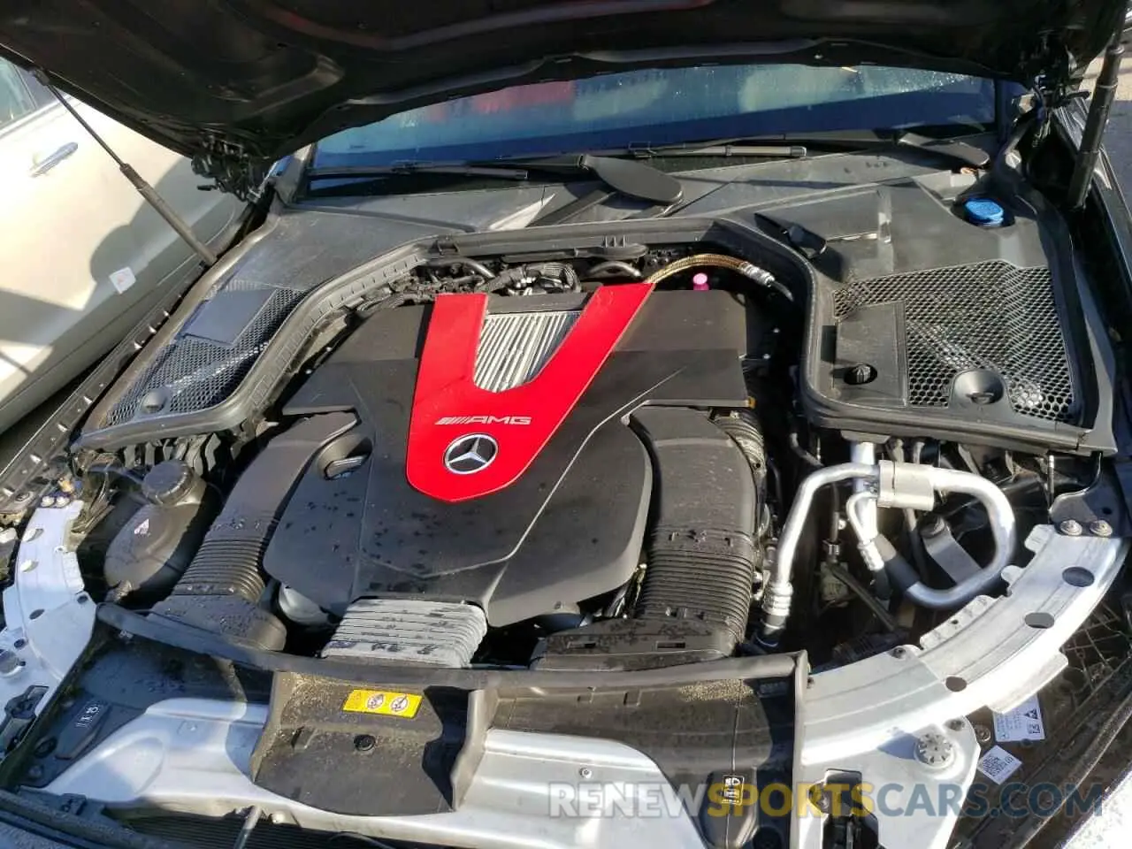 7 fotografías del automóvil dañado W1KWJ6EB4MG058961 MERCEDES-BENZ C-CLASS 2021