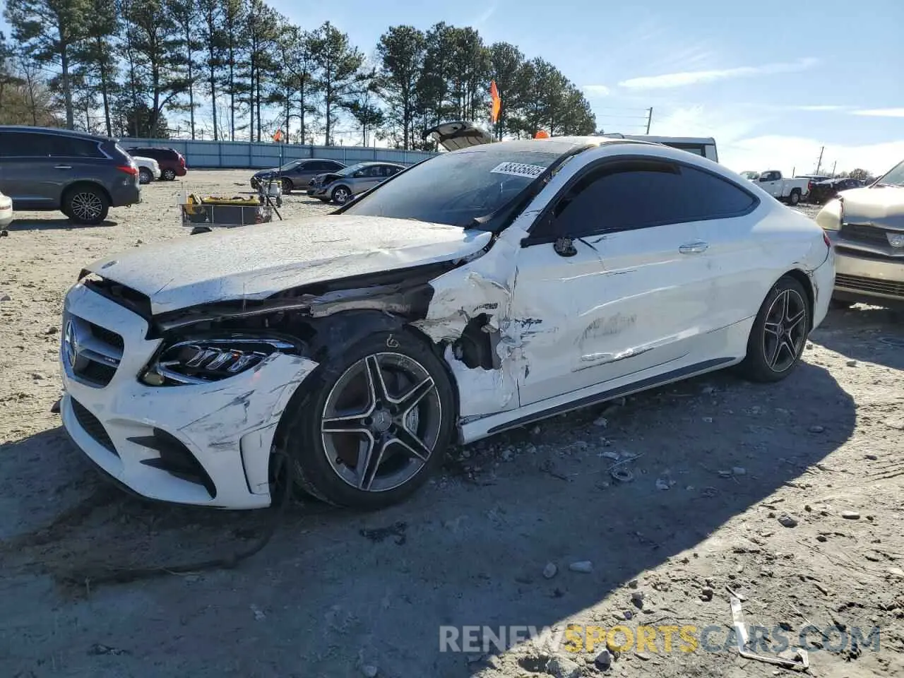 1 fotografías del automóvil dañado W1KWJ6EB9MG094080 MERCEDES-BENZ C-CLASS 2021
