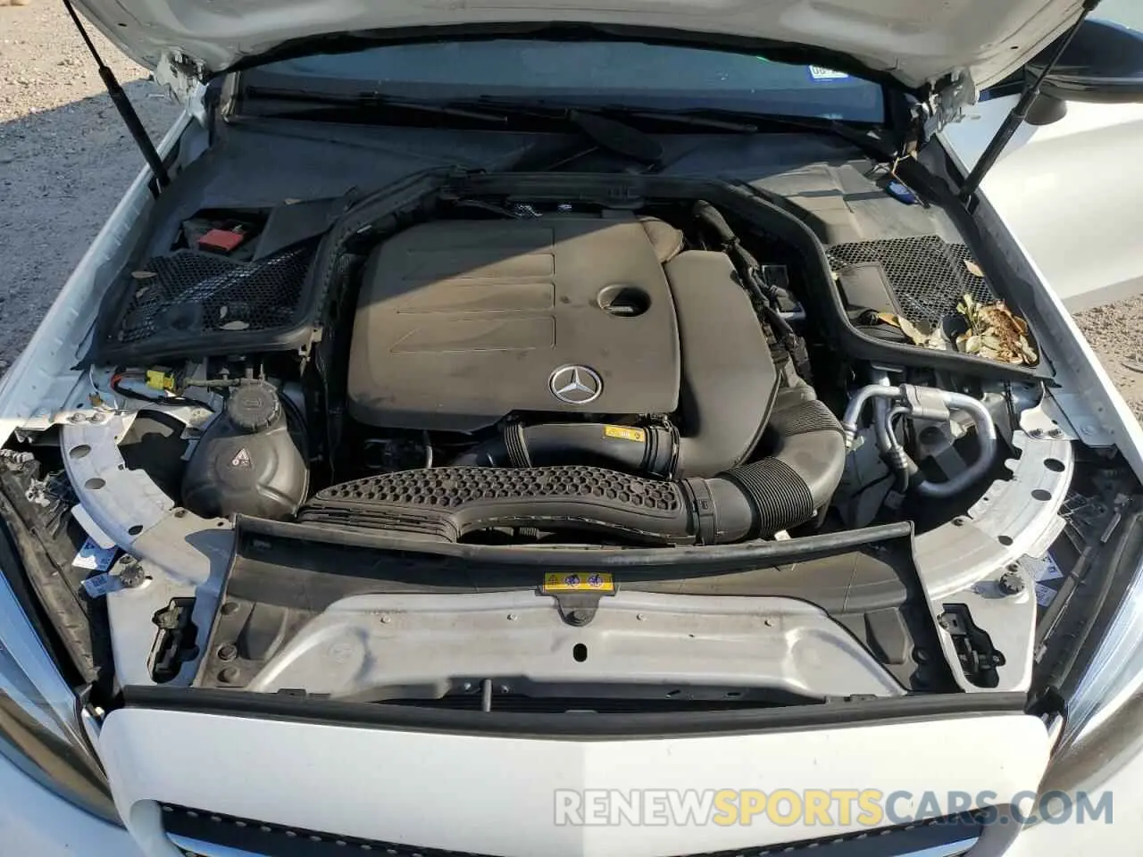 11 fotografías del automóvil dañado W1KWJ8DB1MG066996 MERCEDES-BENZ C-CLASS 2021