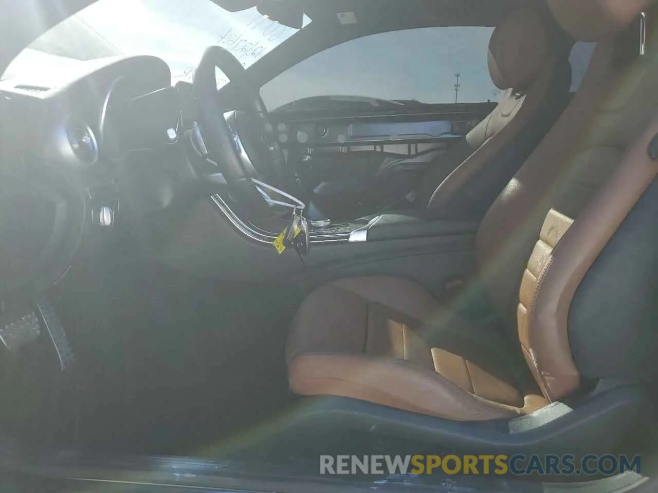 7 fotografías del automóvil dañado W1KWJ8DB3MG066286 MERCEDES-BENZ C-CLASS 2021