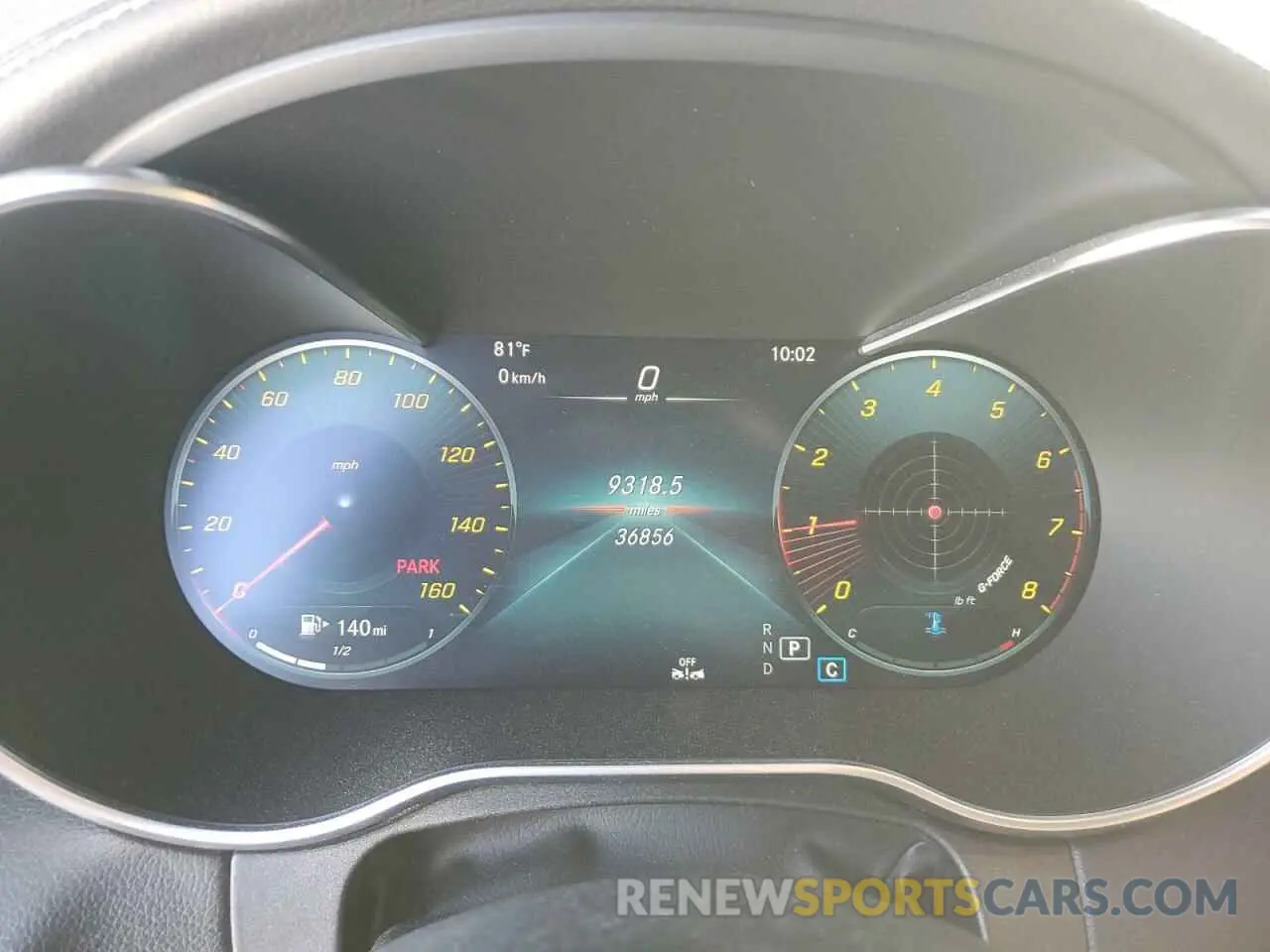 9 fotografías del automóvil dañado W1KWJ8DB3MG066286 MERCEDES-BENZ C-CLASS 2021